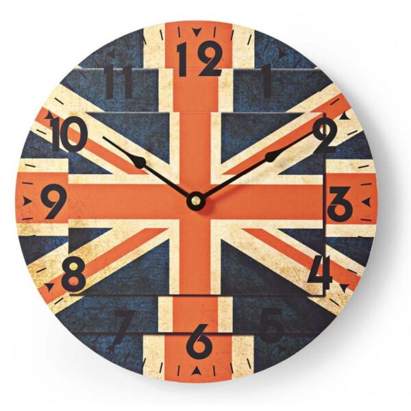 Horloge Murale Nedis Décorative – Union Jack (CLWA007WD30UF) Tunisie