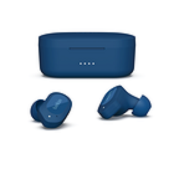 Écouteurs Sans Fil Belkin Soundform Play True Bluetooth – Bleu  AUC005btBL Tunisie