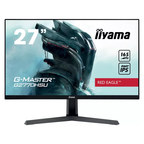 Ecran Gaming iiyama G-MASTER 27” FULL HD FAST IPS 165HZ – Noir Mate – G2770HSU-B1 Tunisie