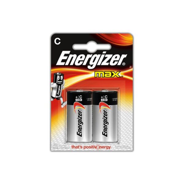 2x Piles Energizer Max C Tunisie