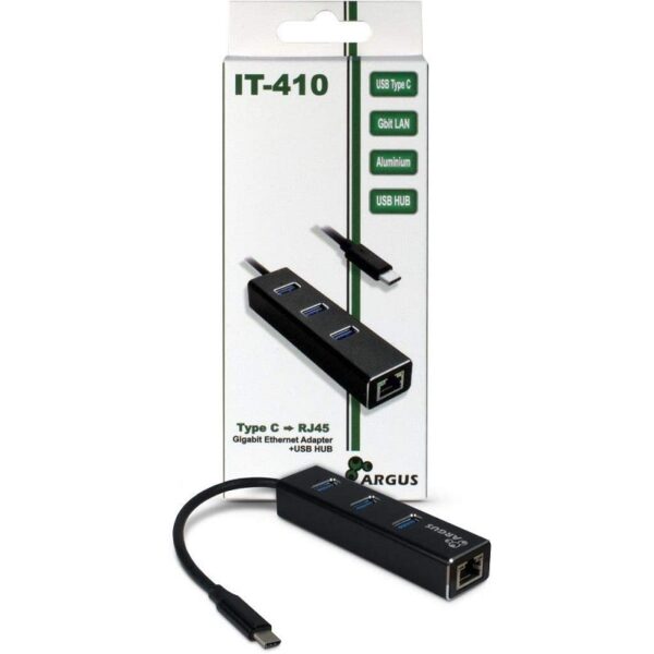 Adaptateur LAN Argus IT-410 USB 3.0 Type C Tunisie