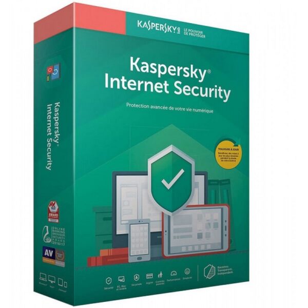 Antivirus Kaspersky Internet Security 2020 3 postes/ 1 an – KL19398BCFS-20SLIMMAG Tunisie