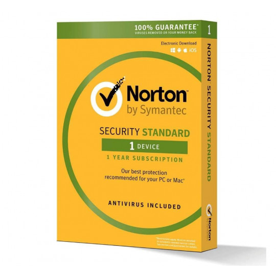 Antivirus Norton Licence Security Standard 3.0 FA 1 User Device Tunisie
