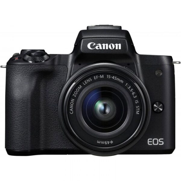 Appareil Photo Hybride Canon EOS M50 MK-II – NOIR + Objectif M15-45 S – 4728C007AA Tunisie