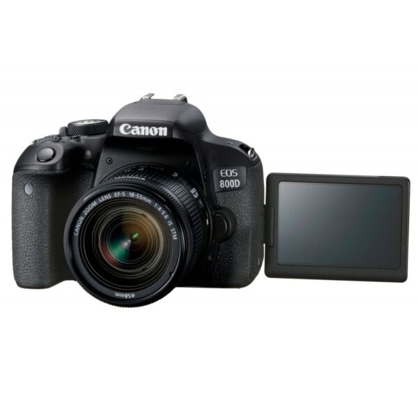Appareil Photo Reflex Canon EOS 800D Wifi + Objectif 18-55mm IS STM – PHO-EOS-800D Tunisie