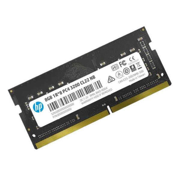 Barrette Mémoire Sodimm HP S1 8 GB DDR4 3200MHz Tunisie