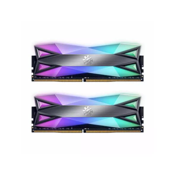 Barrette mémoire XPG Spectrix Dt60 Rgb 32gb (2x16gb) DDR4 3600mhz Cl18 Grey Tunisie