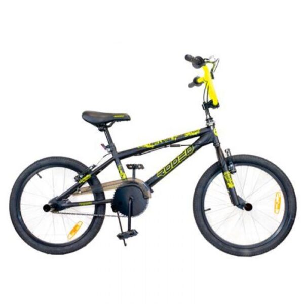 Bicyclette BMX RODEO 20″ Noir et Jaune – BMX20 Tunisie