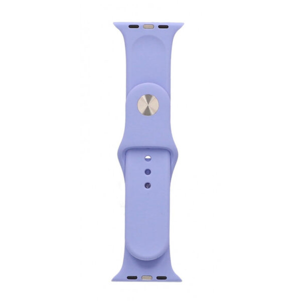 Bracelet Silicone pour Apple Watch 42/43mm L0930SB05 Violet Tunisie