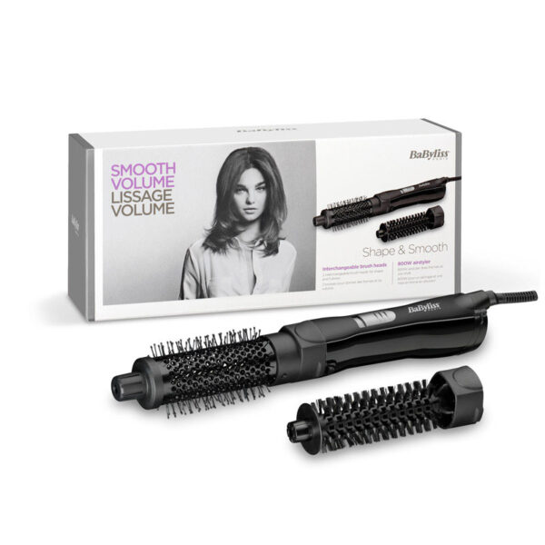 Brosse Soufflante BaByliss Shape & Smooth AS82E Noir Tunisie