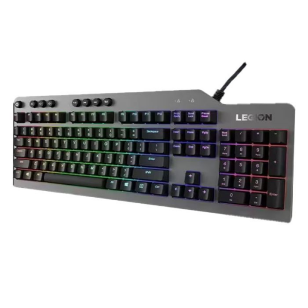 Clavier Filaire Gaming Lenovo K500 Rgb – Noir-GY40T26483 Tunisie