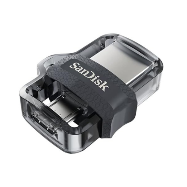 Clé USB SanDisk Ultra Dual Drive m3.0 64 – Gris&Silver – SDDD3-064G-G46 Tunisie