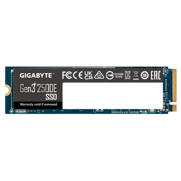 Disque Dur Interne Gigabyte Gen3 2500e SSD Nvme 500 Go -G325E500G Tunisie