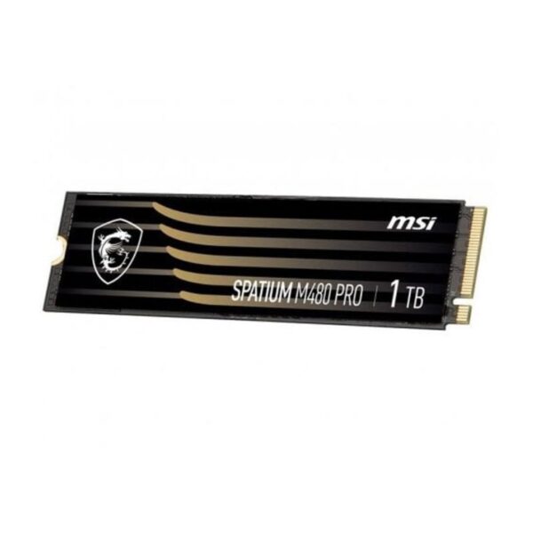 Disque Dur Interne Msi SSD Spatium M480 PRO PCIe 4.0 NVMe M.2 1To – S78-440L1G0-P83 Tunisie