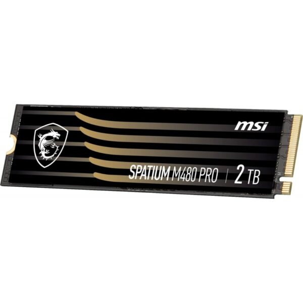 Disque Dur Interne Msi SSD Spatium M480 PRO PCIe 4.0 NVMe M.2 2To – S78-440Q600-P83 Tunisie