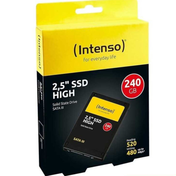 Disque Ssd Interne Intenso 2.5″ Sata IIII 240GB -3813440 Tunisie