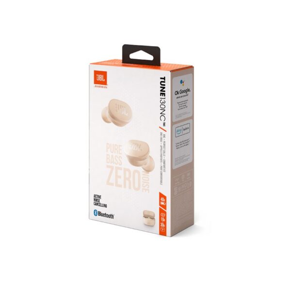 Écouteurs Sans Fil JBL Tune 130NC TWS – Beige Tunisie