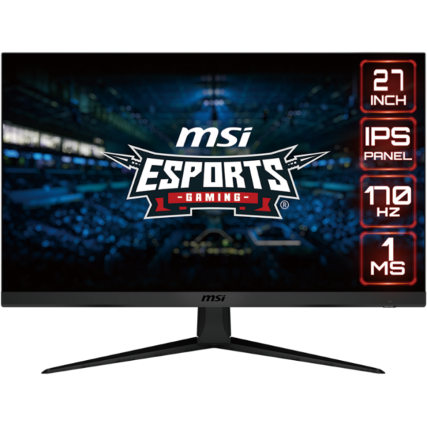 Ecran Gaming MSI 27″ FULL HD IPS 170 HZ – Noir – 9S6-3CB51T-060 Tunisie