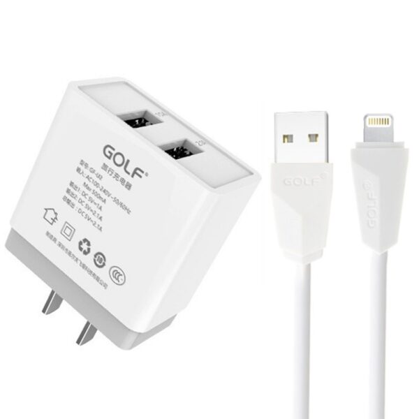Chargeur Golf 5v Usb*2 Pour IPhone Tunisie