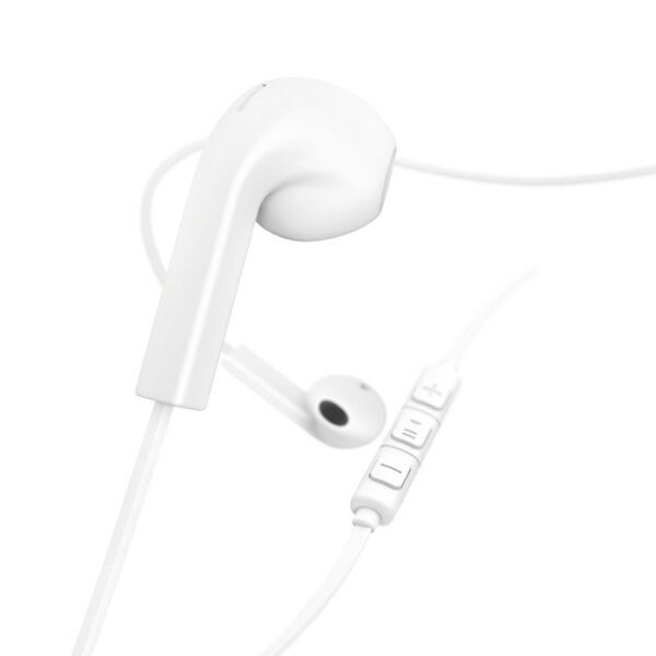 Écouteurs Filaire Hama “Advance” Avec Microphone – Blanc Tunisie
