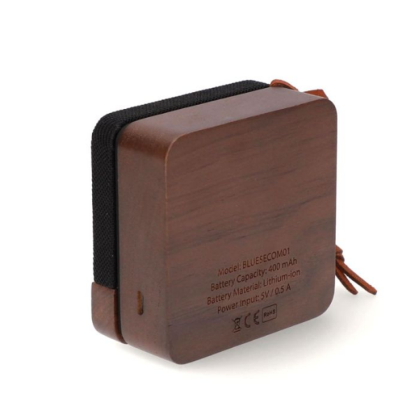 Haut parleur Enceinte nomade éco-friendly bois KSIX – Marron – BLUESECOM01 Tunisie