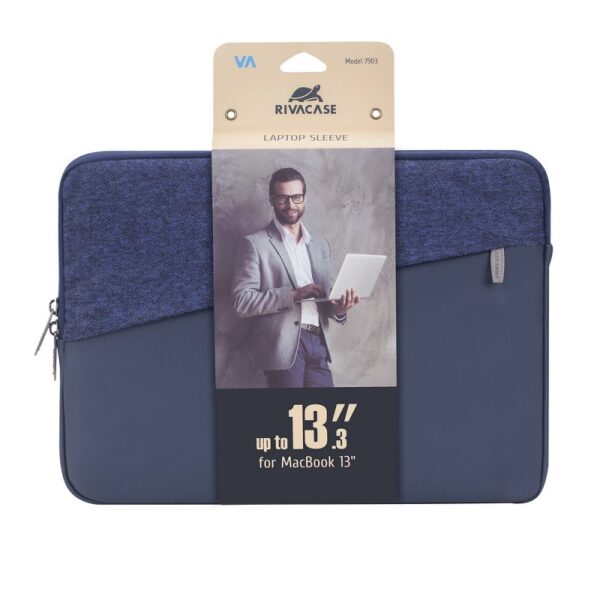 House RIVACASE 7903 Pour Pc Portable 13.3” – Bleu Tunisie