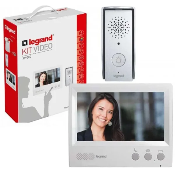 Kit Vidéophone Legrand LG-369580 7” 4 Fils Tunisie