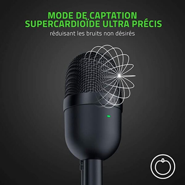 Microphone à condensateur RAZER SEIREN MINI (RZ19-03450100-R3M1) Tunisie