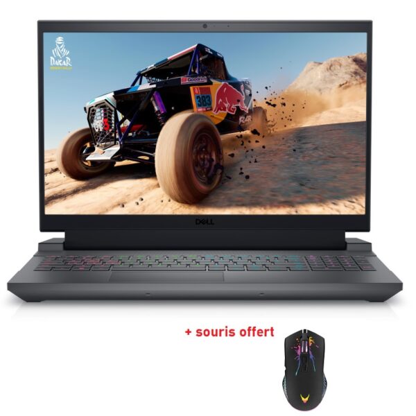 Pc Portable Dell Gaming G15 5530 i7 13è Gén 16 Go RTX 3050 6G 512 Go – Noir – G15-5530-I7 Tunisie