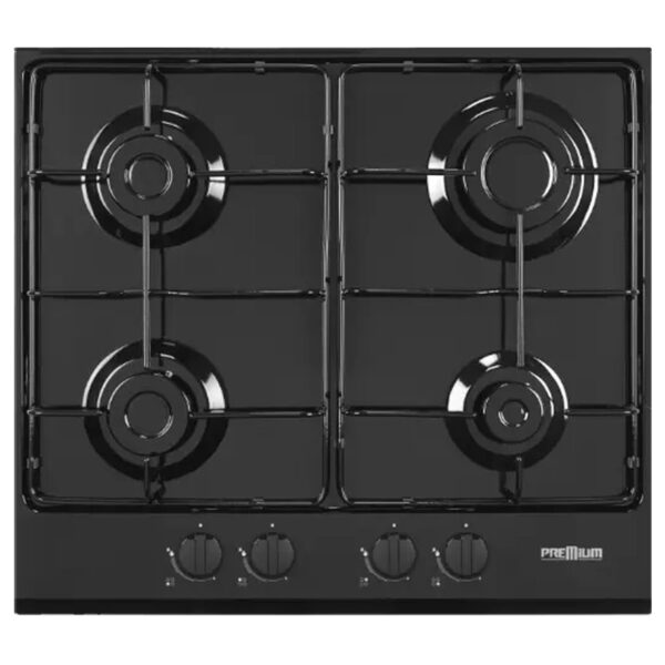 Plaque De Cuisson à Gaz Premium 4 Feux 60 cm APB640.BS03 Noir Tunisie