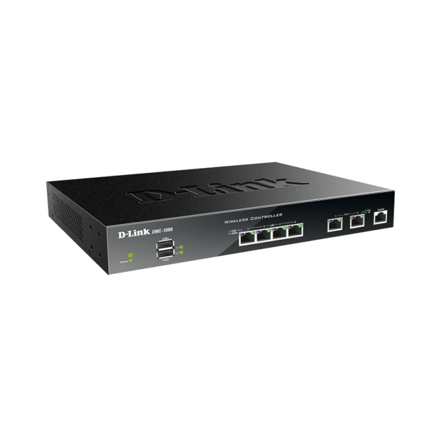 Contrôleur Wi-fi Unifié Avec 4 Ports Lan Gigabit & 2 Ports Wan Gigabit – Noir – DWC-1000 Tunisie