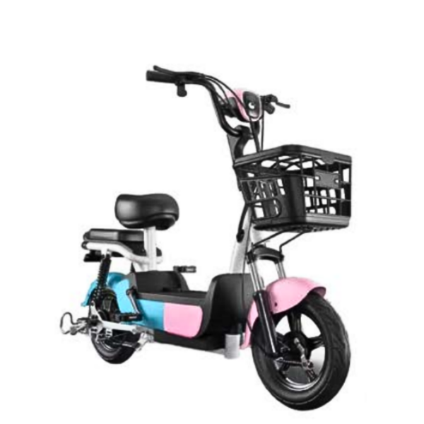Scooter Electrique WOLF moto – Blue & Rose – ROMA x2 Tunisie