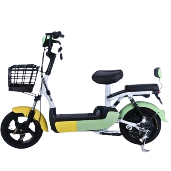 Scooter Electrique WOLF moto – Orange & vert – ROMA x2 Tunisie