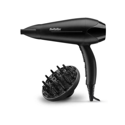 Sèche-Cheveux + Diffuseur Babyliss Power Dry D563DE Noir Tunisie