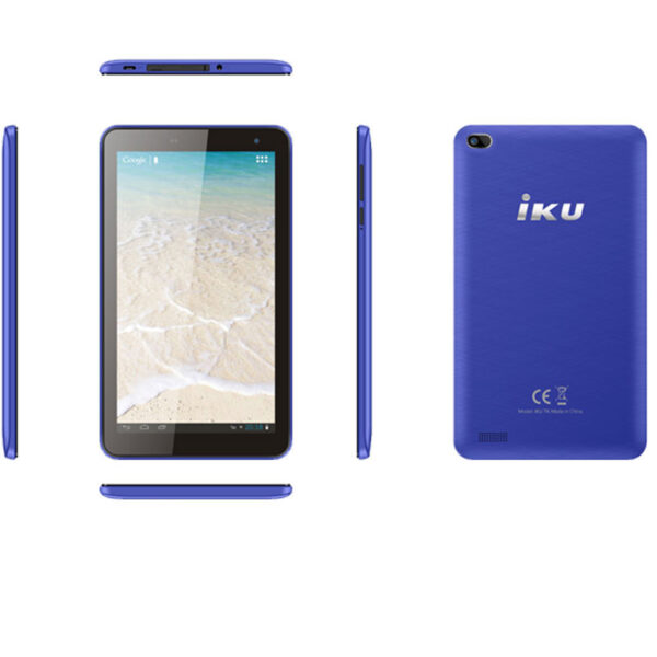 Tablette IKU T4 7″ 3G – Bleu Tunisie