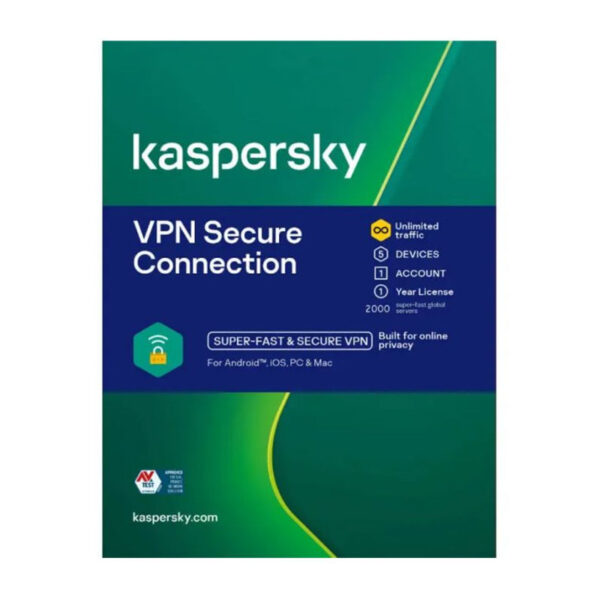 Antivirus KASPERSKY VPN Secure Connection – KL19878F5EFS-FFPMA Tunisie
