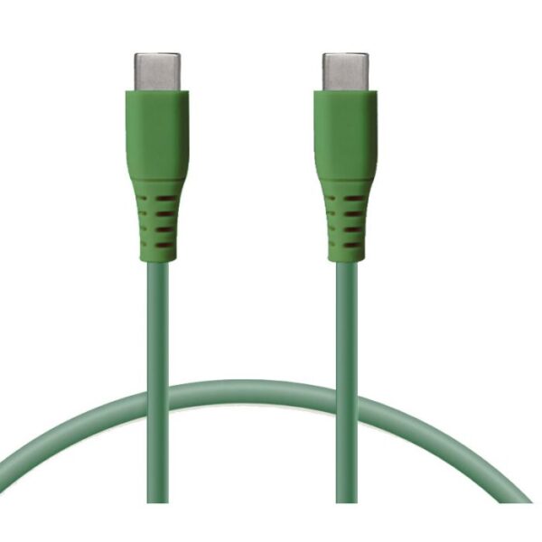 Câble De Charge Ksix Usb-c 2.4a – Vert – BXCABCC08S Tunisie