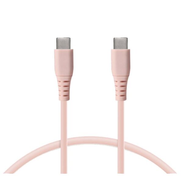 Câble De Charge Ksix Usb-c 2.4a – Rose- BXCABCC03S Tunisie