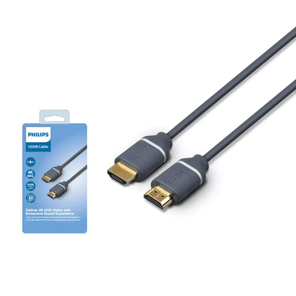 Câble HDMI Philips 4k Ultra HD 60Hz avec Ethernet – SWV5610G/00 Tunisie