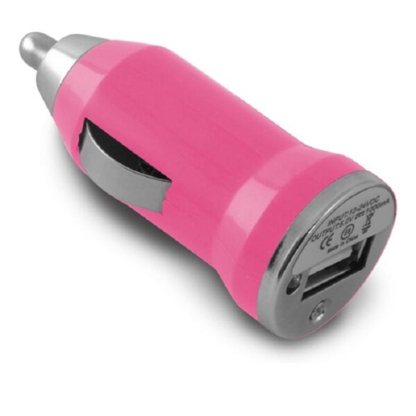 Chargeur Voiture Contact Usb  1A – Rose – LXCRU1R Tunisie