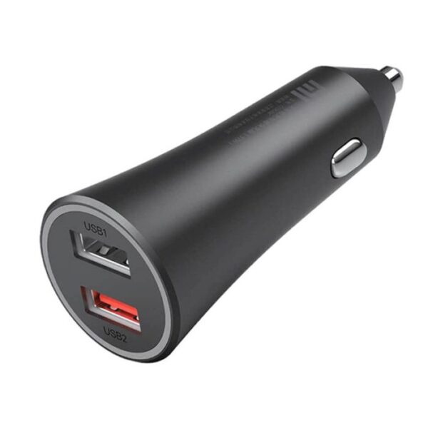 Chargeur Voiture XIAOMI charge rapide duo 37W – Noir – GDS4147GL Tunisie