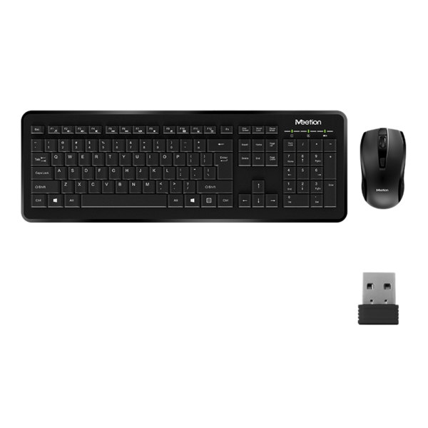 Ensemble Clavier Souris Sans Fil MEETION C4120 – Noir Tunisie