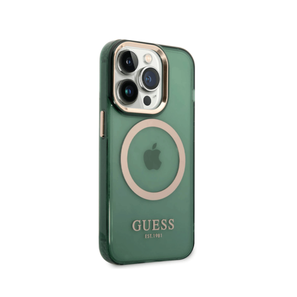 Etui Guess magsafe pour IPhone 14 Pro Max – Vert – 06965 Tunisie