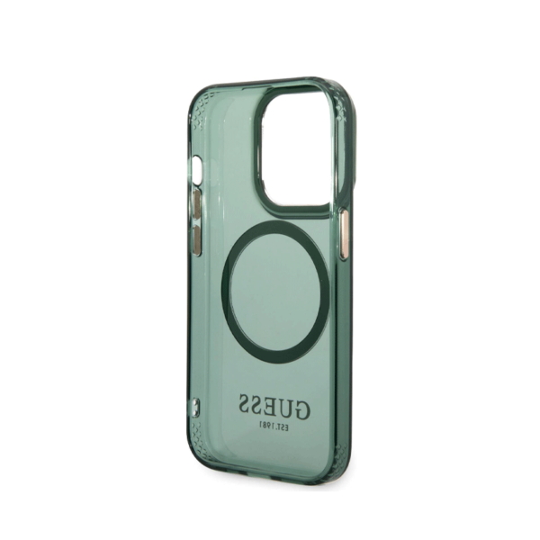 Etui Guess magsafe pour IPhone 14 Pro Max – Vert – 06965 Tunisie