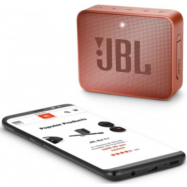 Haut Parleur Portable Bluetooth JBL GO 2 Étanche – Cannelle – 93853 Tunisie