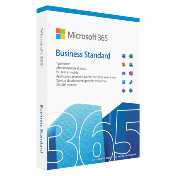 Microsoft Office 365 Business Standard Licence 1 An  1 Utilisateur KLQ-00216 Tunisie