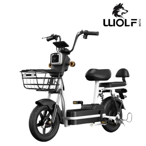 Scooter Electrique WOLF moto – Noir- HERO Tunisie
