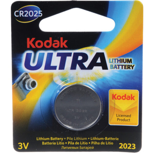 Pile Bouton Kodak Ultra Kcr2025 Lithium Manganese Dioxide 3v Tunisie