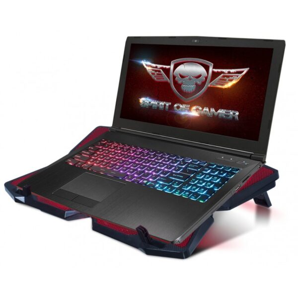Refroidisseur Spirit Of Gamer Airblade 500  Pour Pc Portable – Rouge -SOG-VE500RE Tunisie
