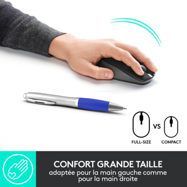 Souris Sans Fil Logitech M190 Charbon -910-005905 Tunisie